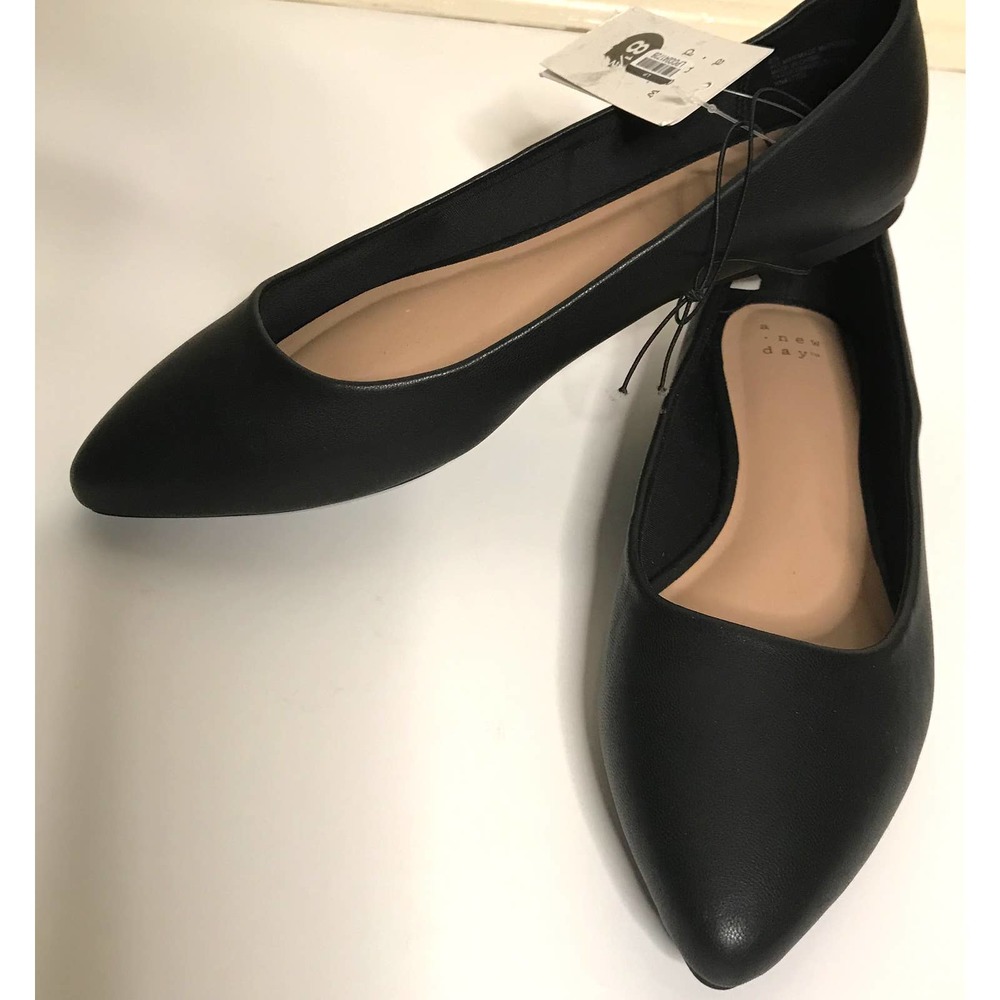 A New Day Kora Pointed Ballet Flat Black - Picture 5 of 5